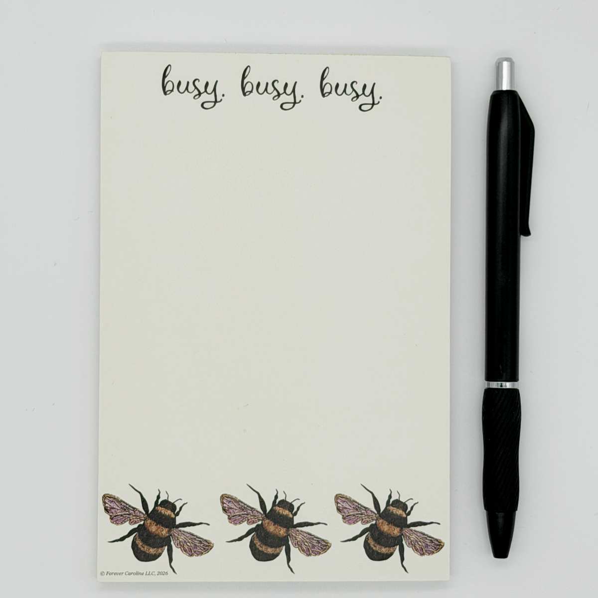 Busy, Busy, Busy Bee Pocket Notepad