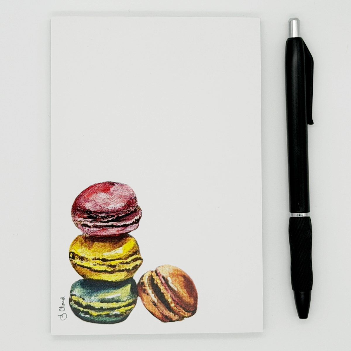 Macaron Stack Pocket Notepad