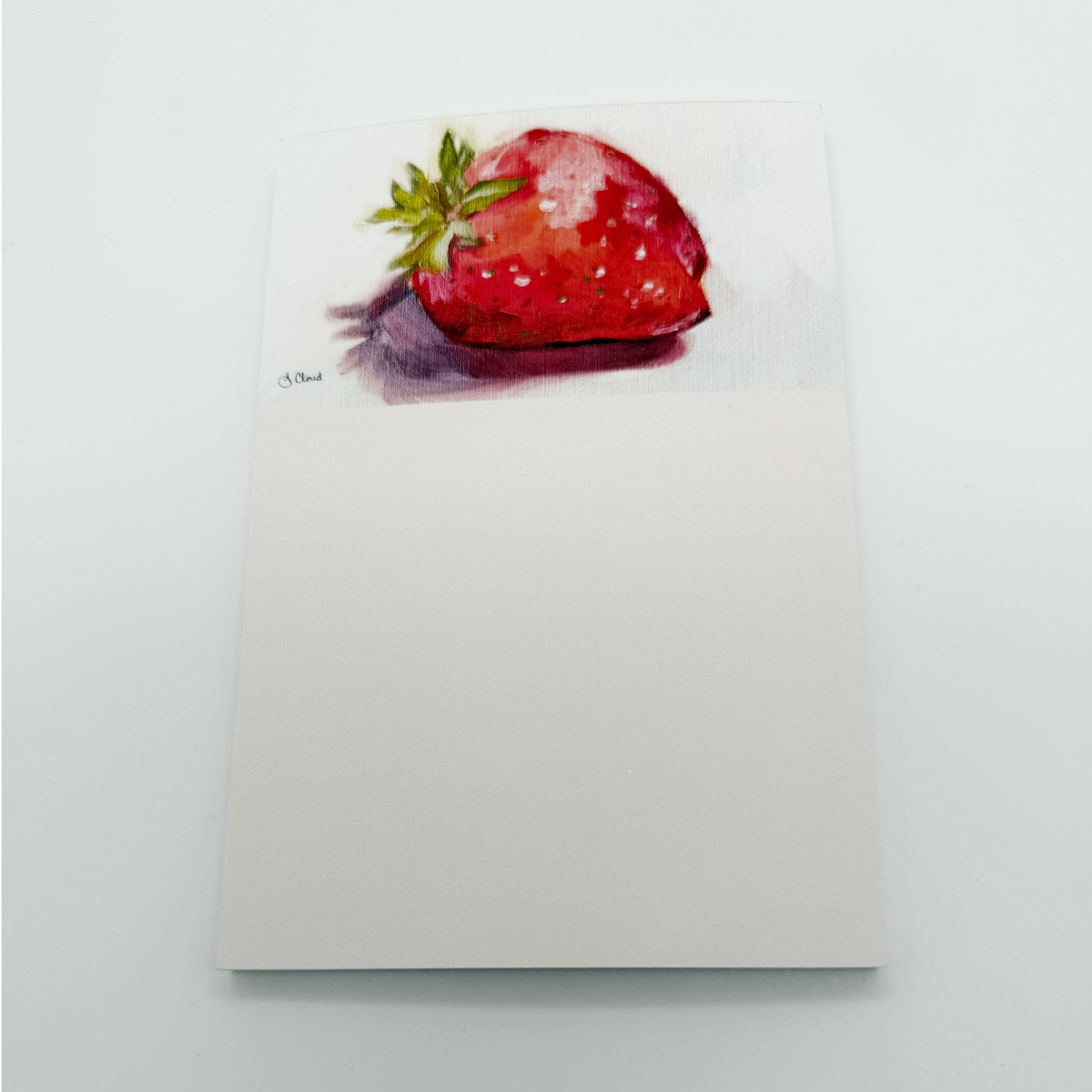 Big Strawberry Pocket Notepad