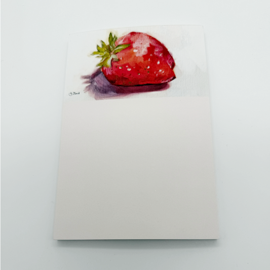 Big Strawberry Pocket Notepad