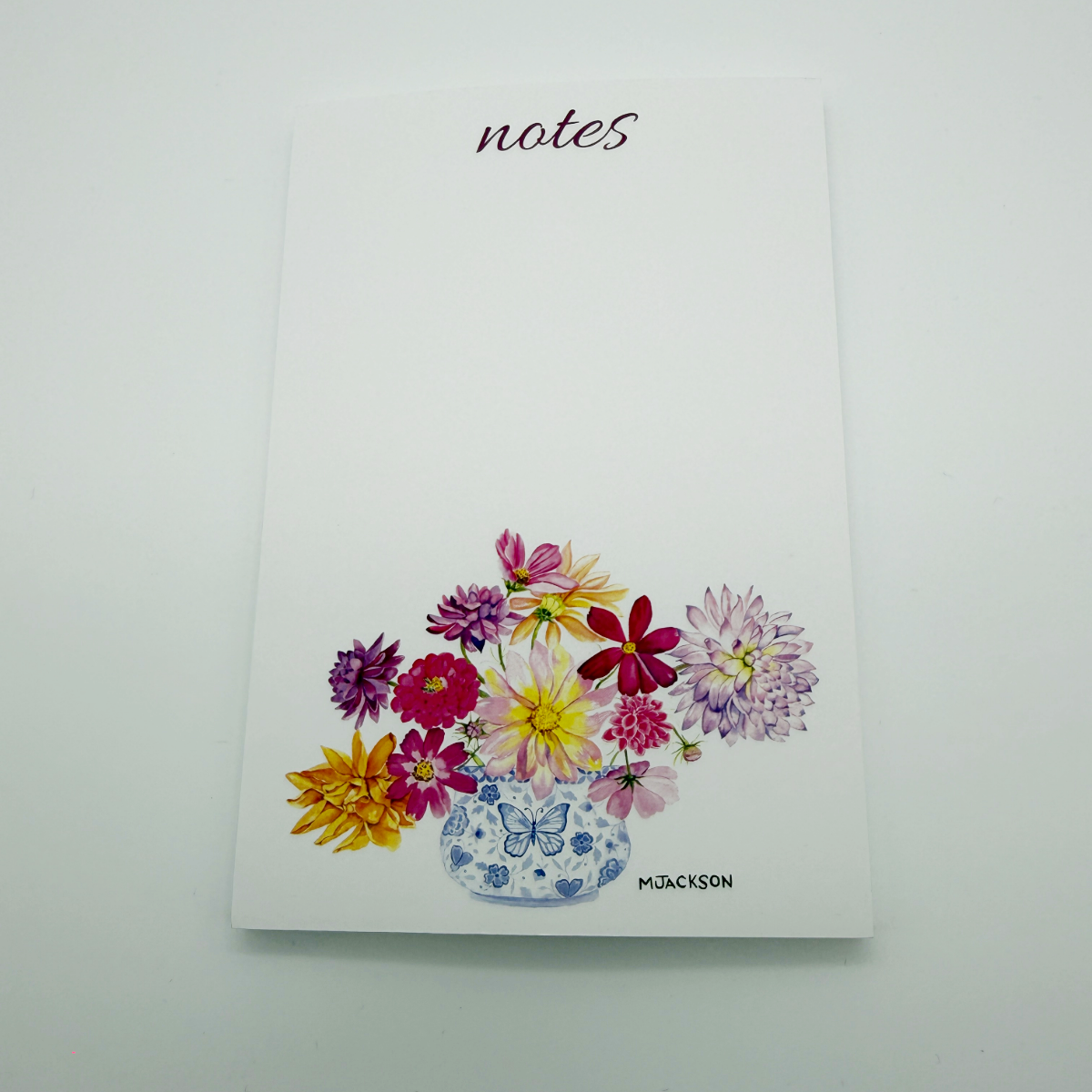 Butterfly Bouquet "Notes" Pocket Notepad