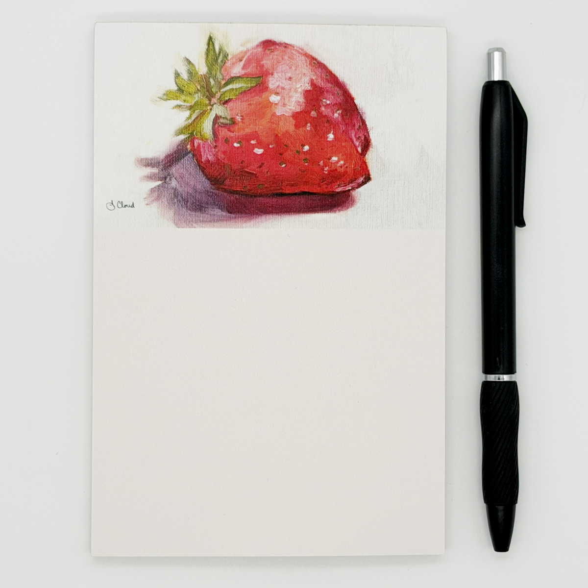 Big Strawberry Pocket Notepad
