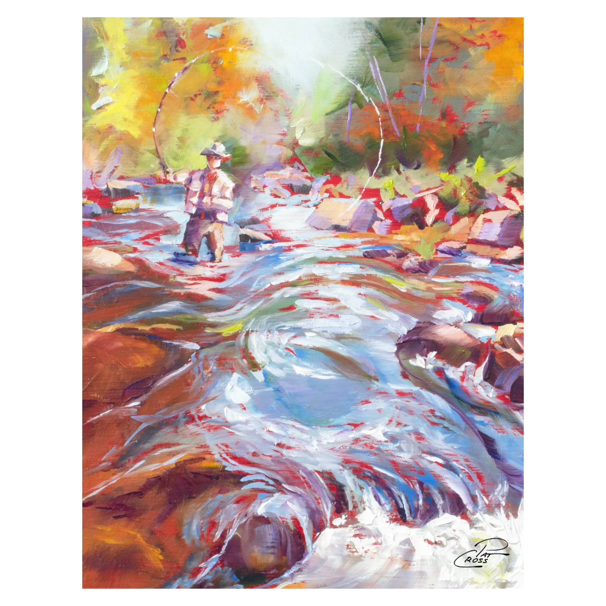 Fly Fishing Fine Art Notecard Set – Four Blank Cards