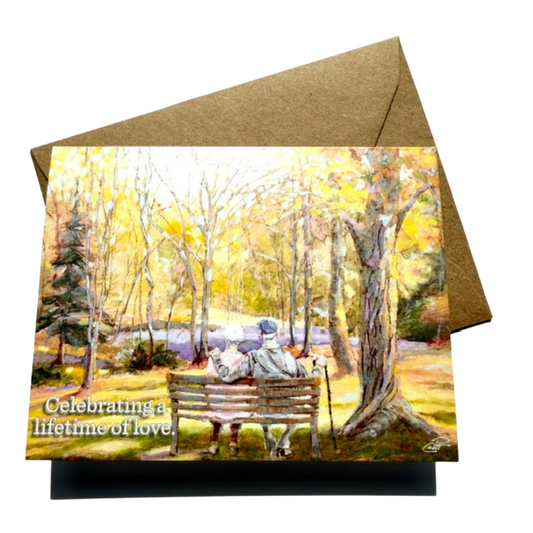 Celebrating a Lifetime of Love Anniversary Card