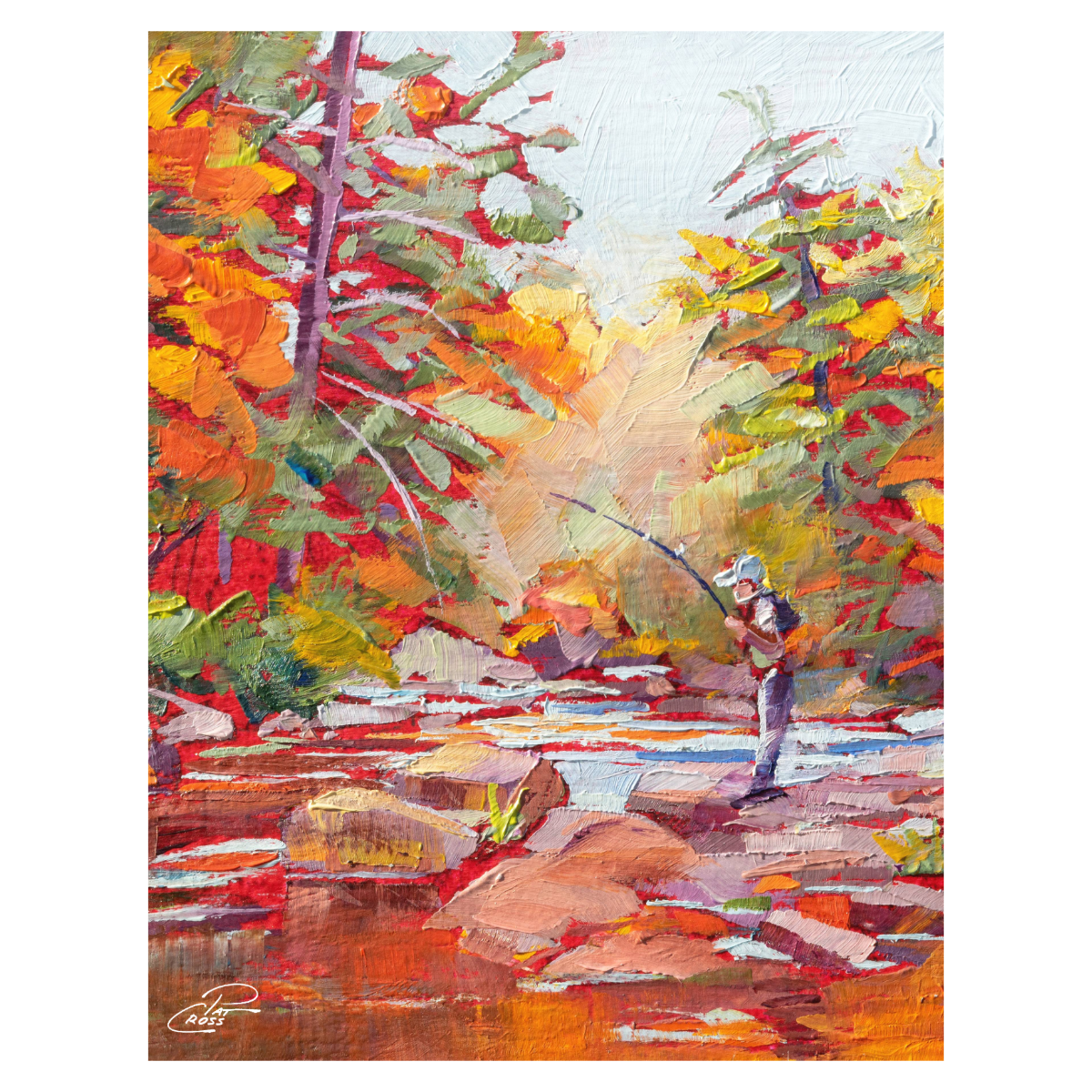 Fly Fishing Fine Art Notecard Set – Four Blank Cards