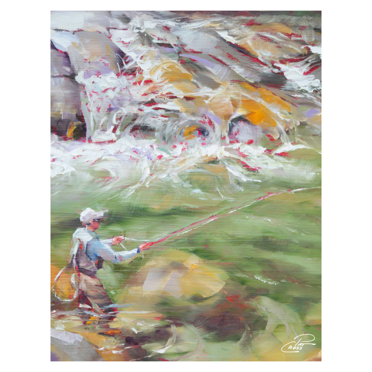 Fly Fishing Fine Art Notecard Set – Four Blank Cards