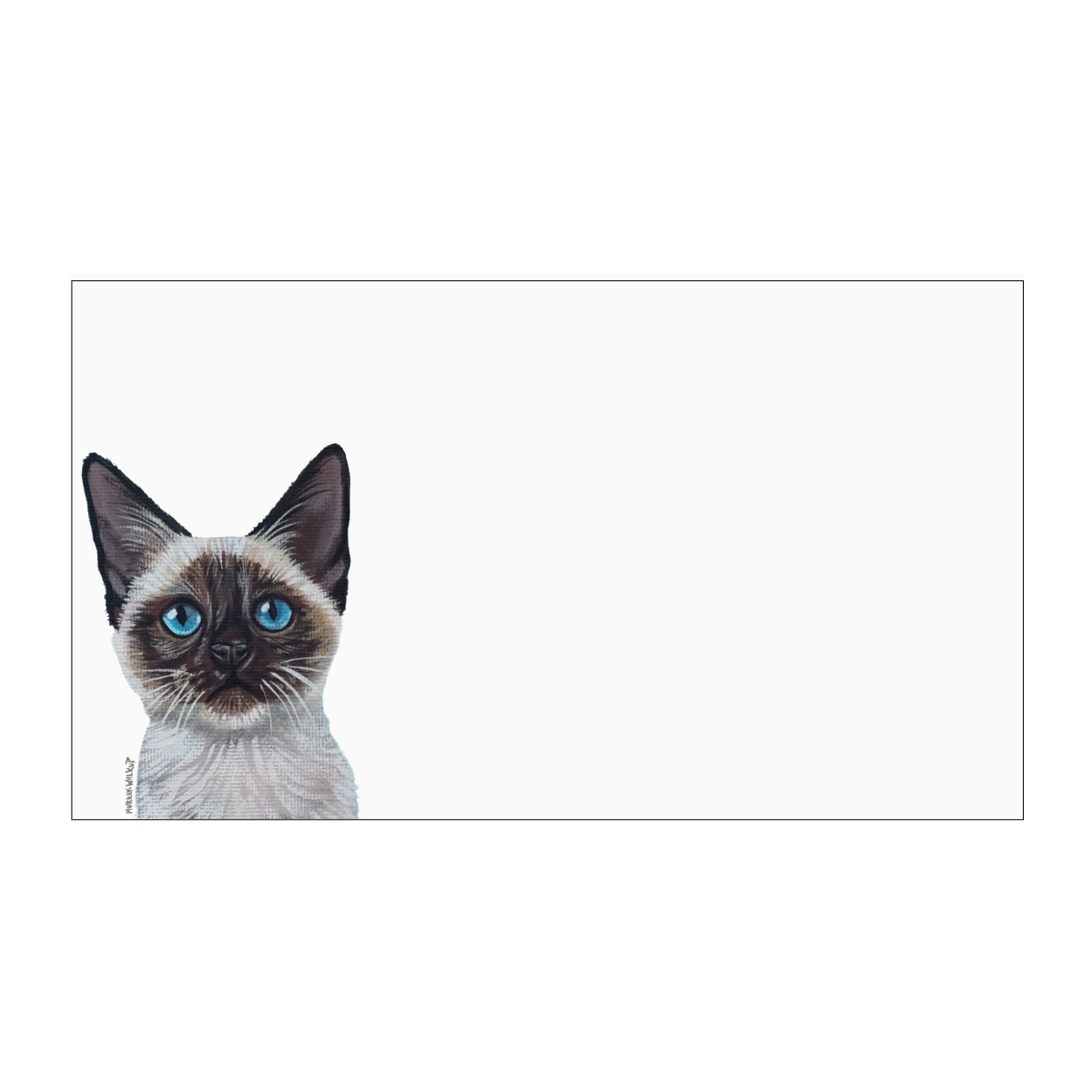 Siamese Kitten "Love Notes" Pack of 60 Tiny Cards