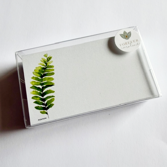 Maidenhair Fern "Love Notes" Pack of 60 Tiny Cards