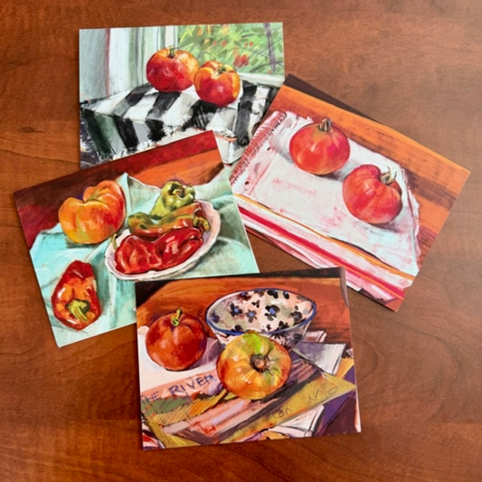 Red Tomatoes Boxed All-Occasion Notecard Set | 4 Card Set