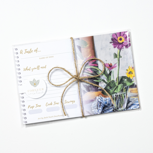 Nash Colorful Flowers Recipe Card Set