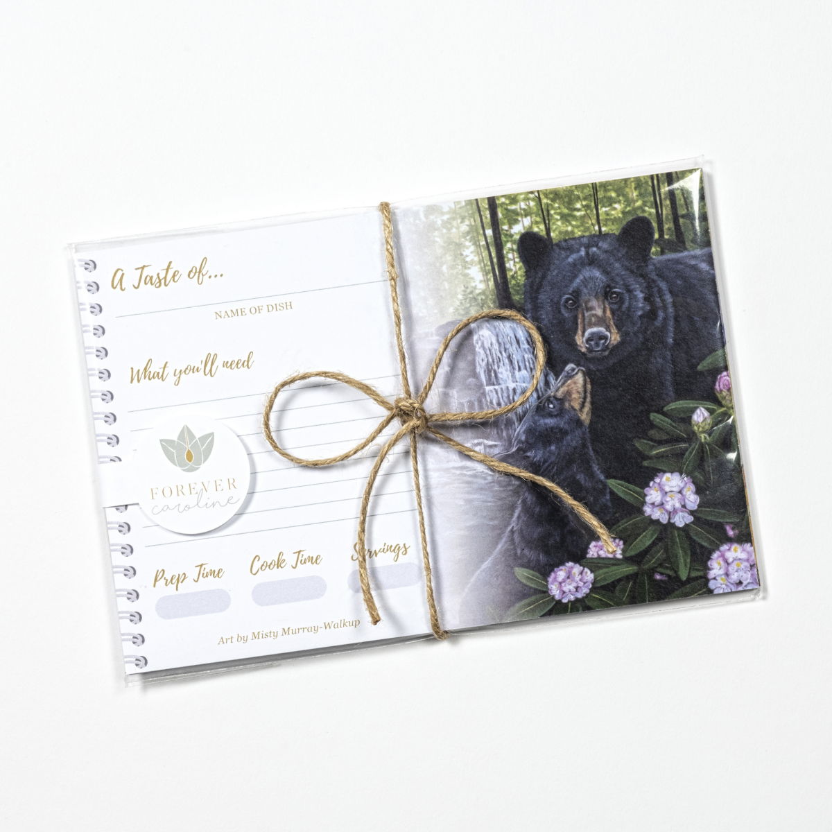 Walkup Black Bear Recipe Card Set