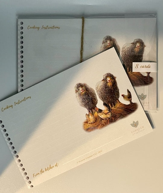 Crowder Sheep & Hens Recipe Cards