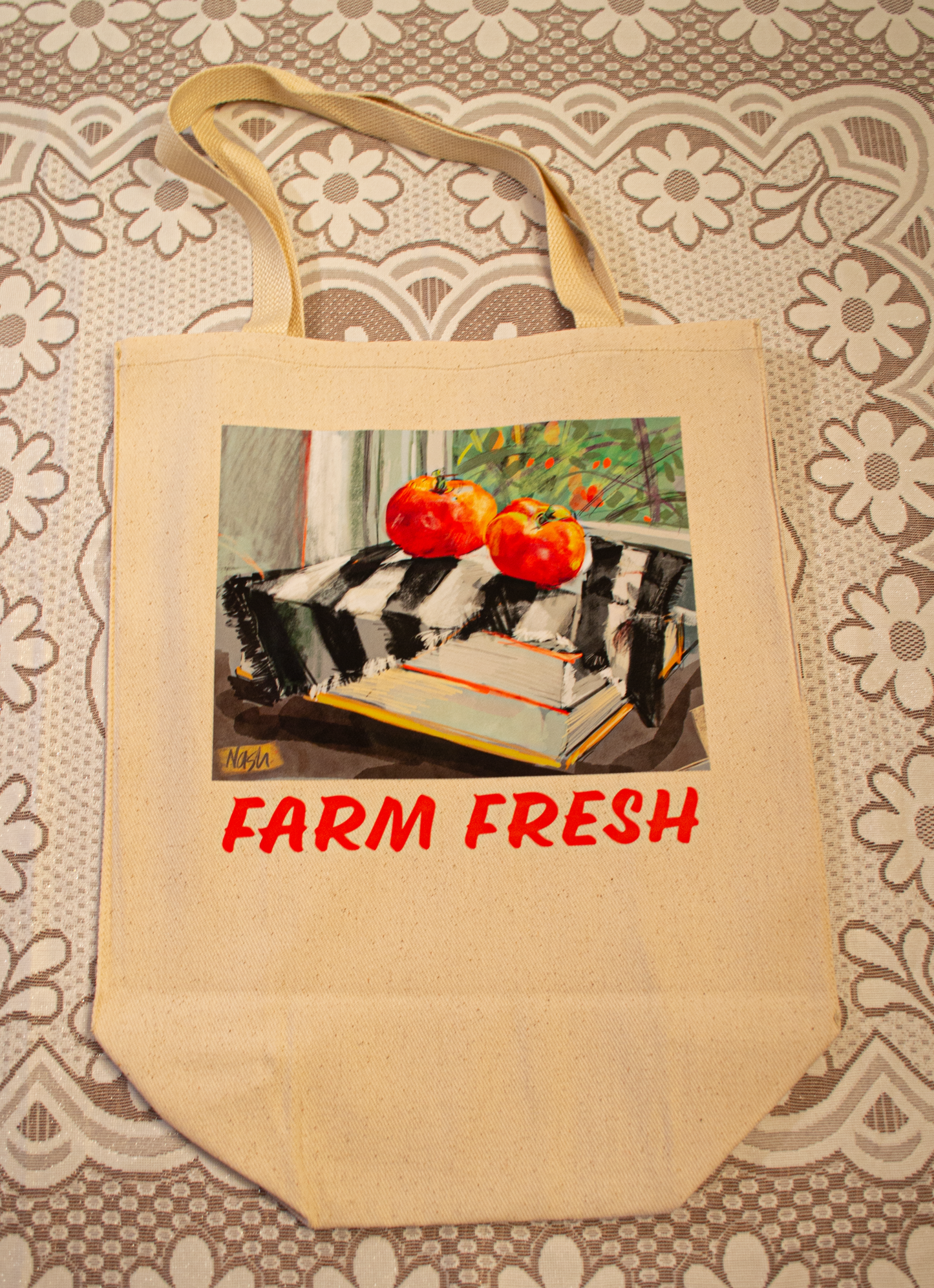 Nash "Farm Fresh" Tomatoes Reusable Market Bag