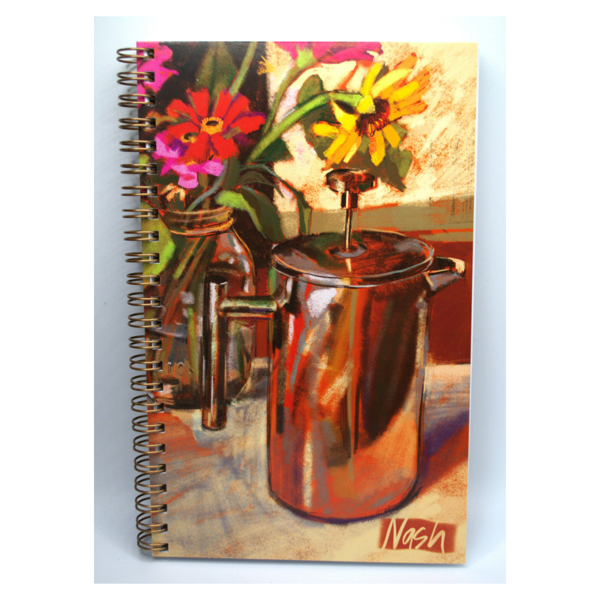 Nash Coffeepot Bouquet Journal