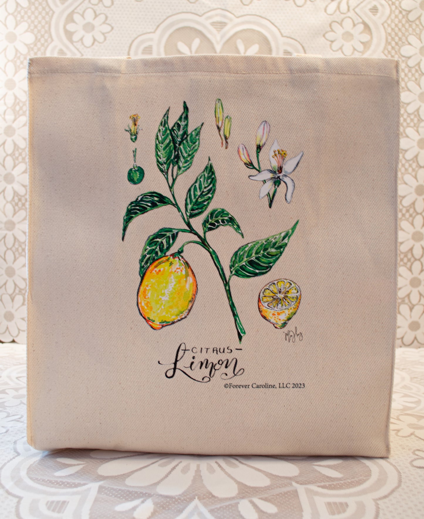 Henning Citrus Limon Reusable Market Bag