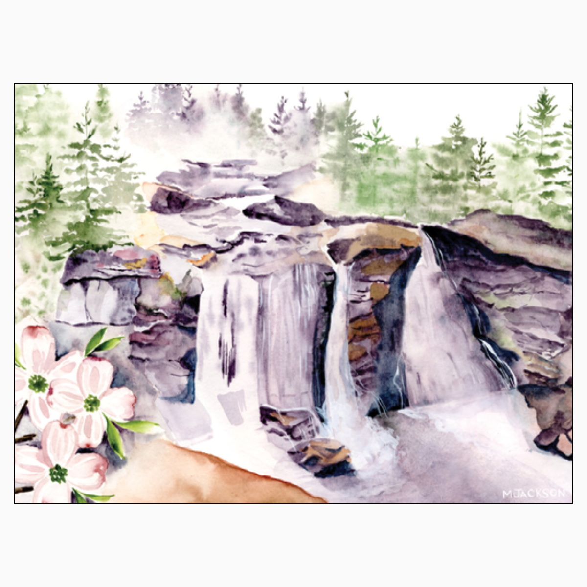 Blackwater Falls Fine Art Notecard
