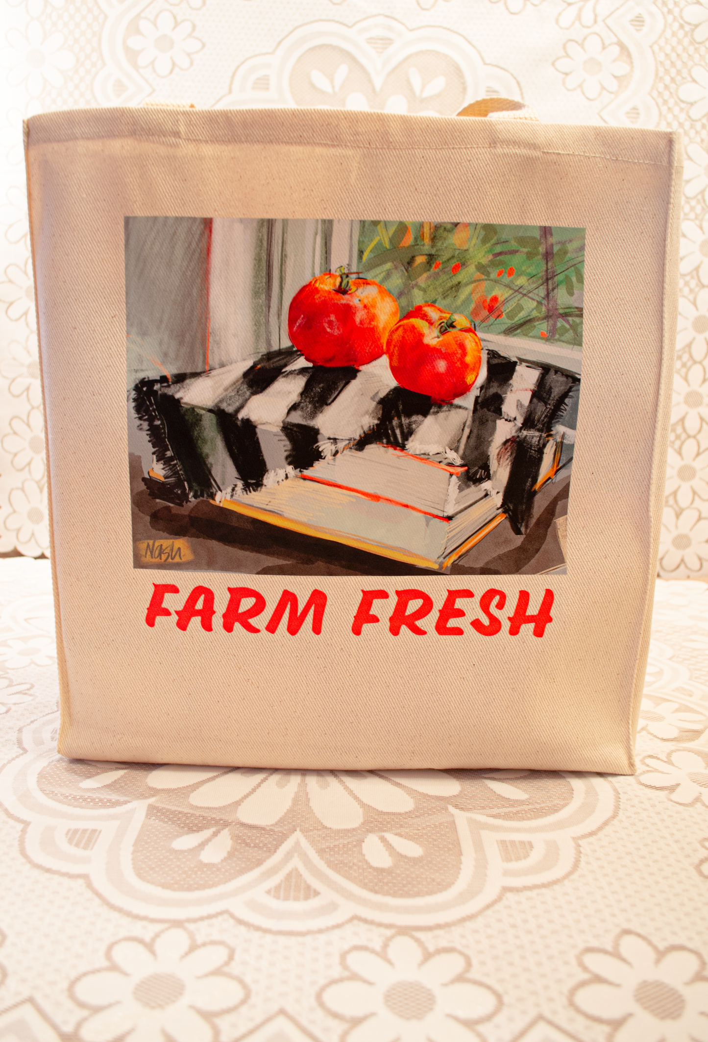 Nash "Farm Fresh" Tomatoes Reusable Market Bag